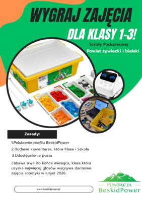 Darmowe zajęcia dla szkół powiatu żywieckiego i bielskiego