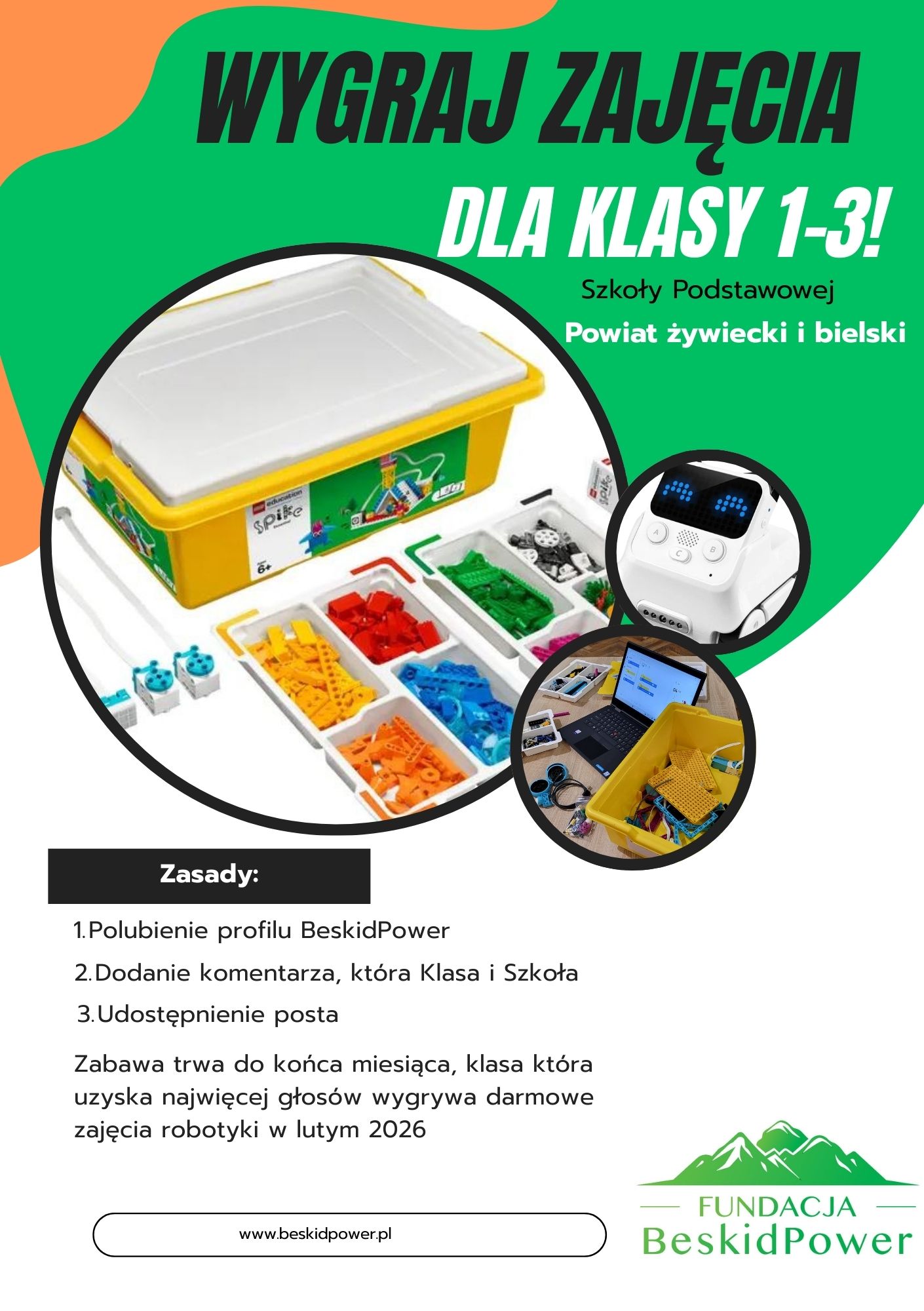 Darmowe zajęcia dla szkół powiatu żywieckiego i bielskiego