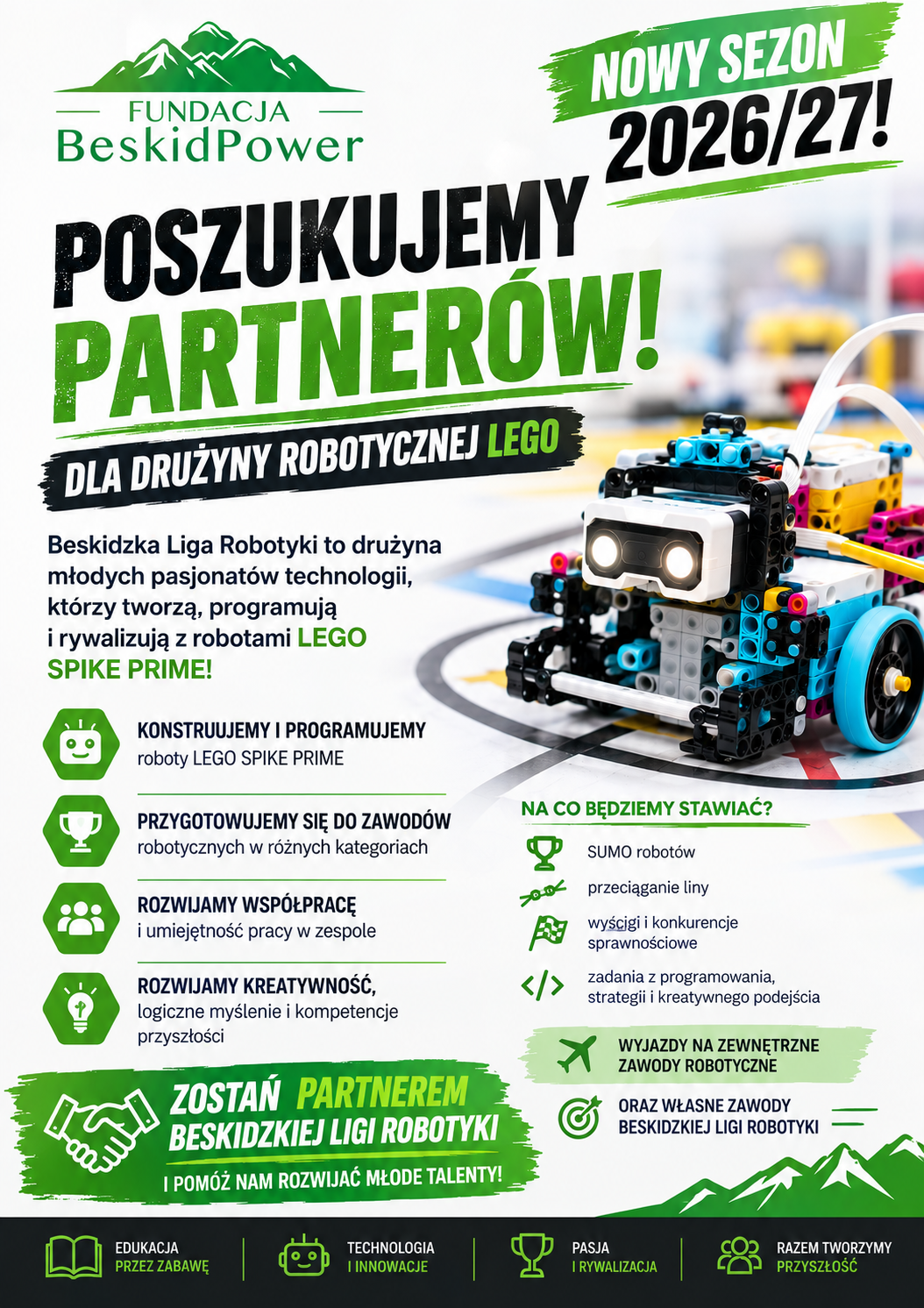 Partnerzy Beskidzka Liga Robotyki